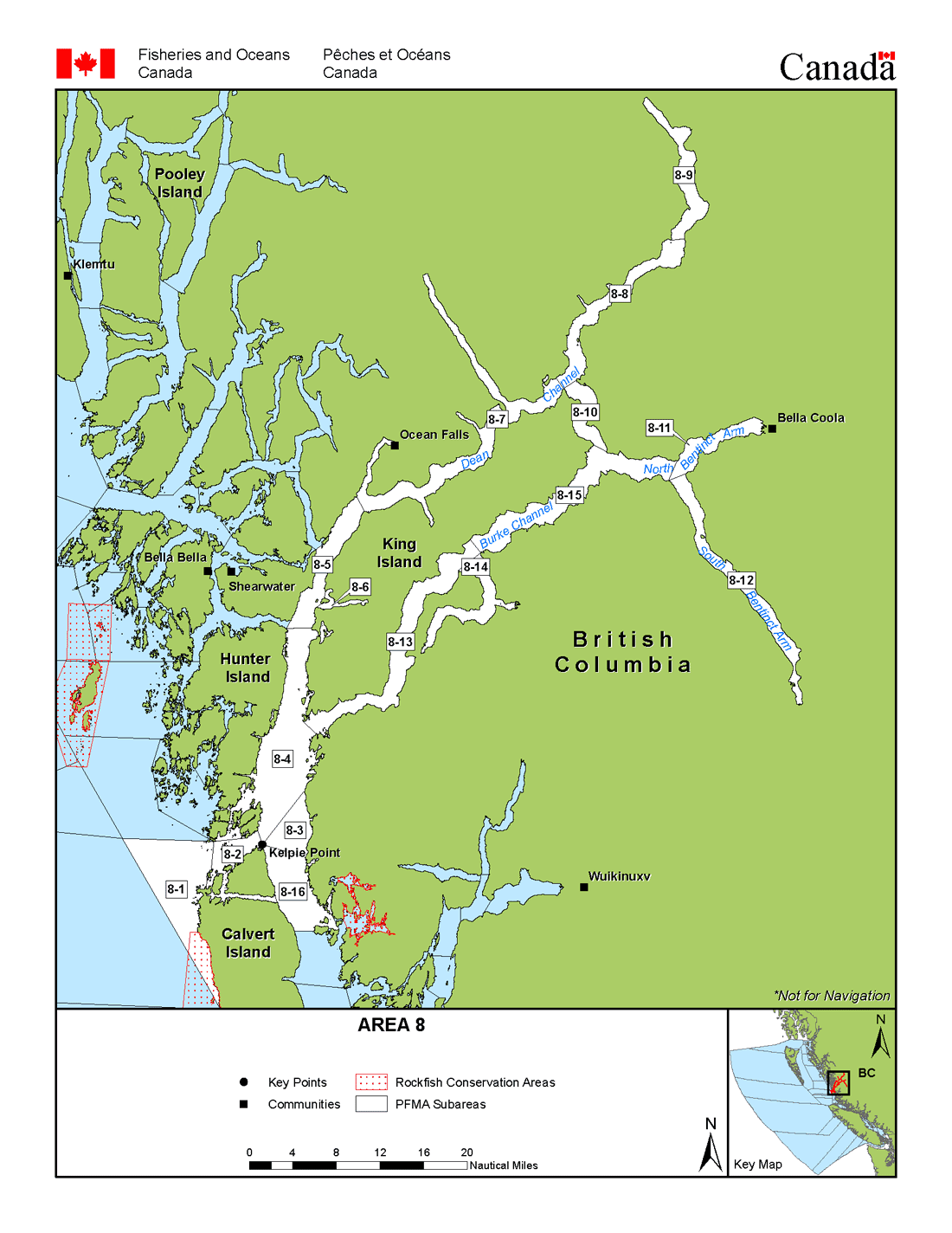 Map: Management Area 8