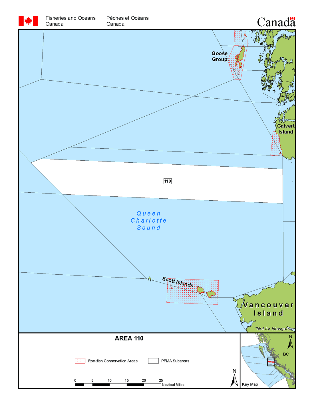 Map: Management Area 110