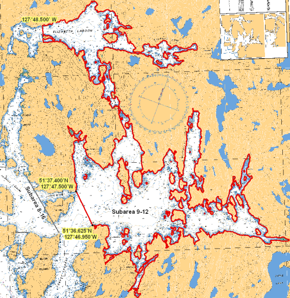 Map - Fish Egg Inlet