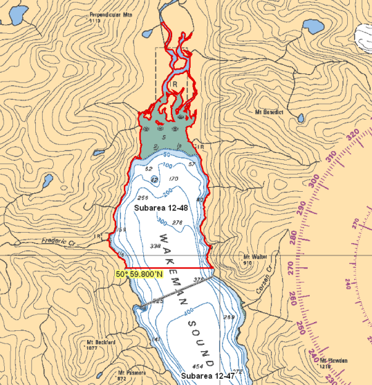 Map - Wakeman Sound