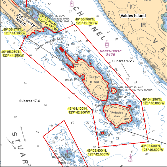 Map - Ruxton - Pylades Islands