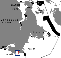 RCA inset map Becher Bay East