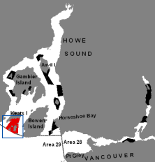 RCA inset map Pasley Island