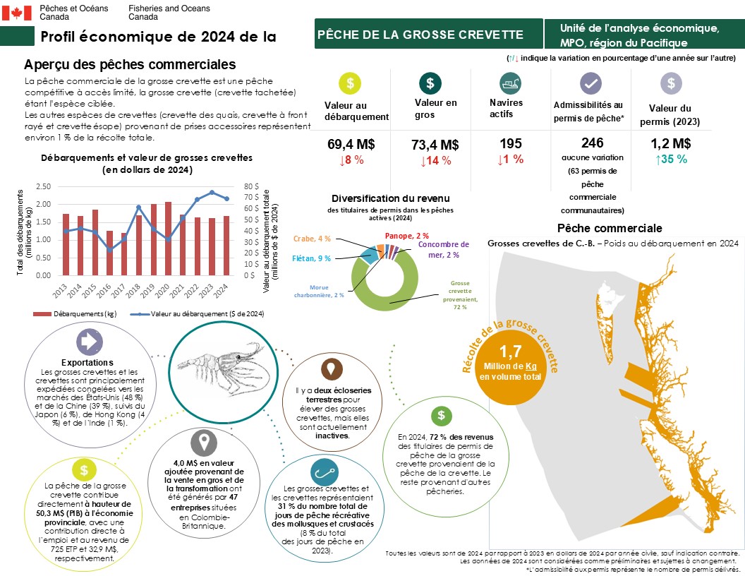 Pêche de la grosse crevette
