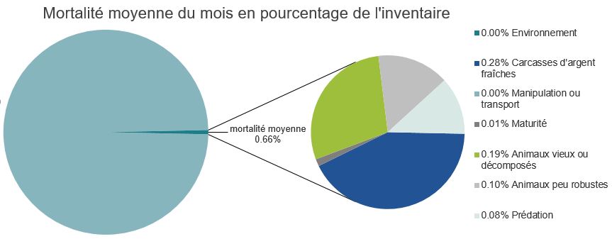 Mortalité des saumons pacifiques d'élevage dans les sites d'aquaculture C-B, Baie Clayoquot