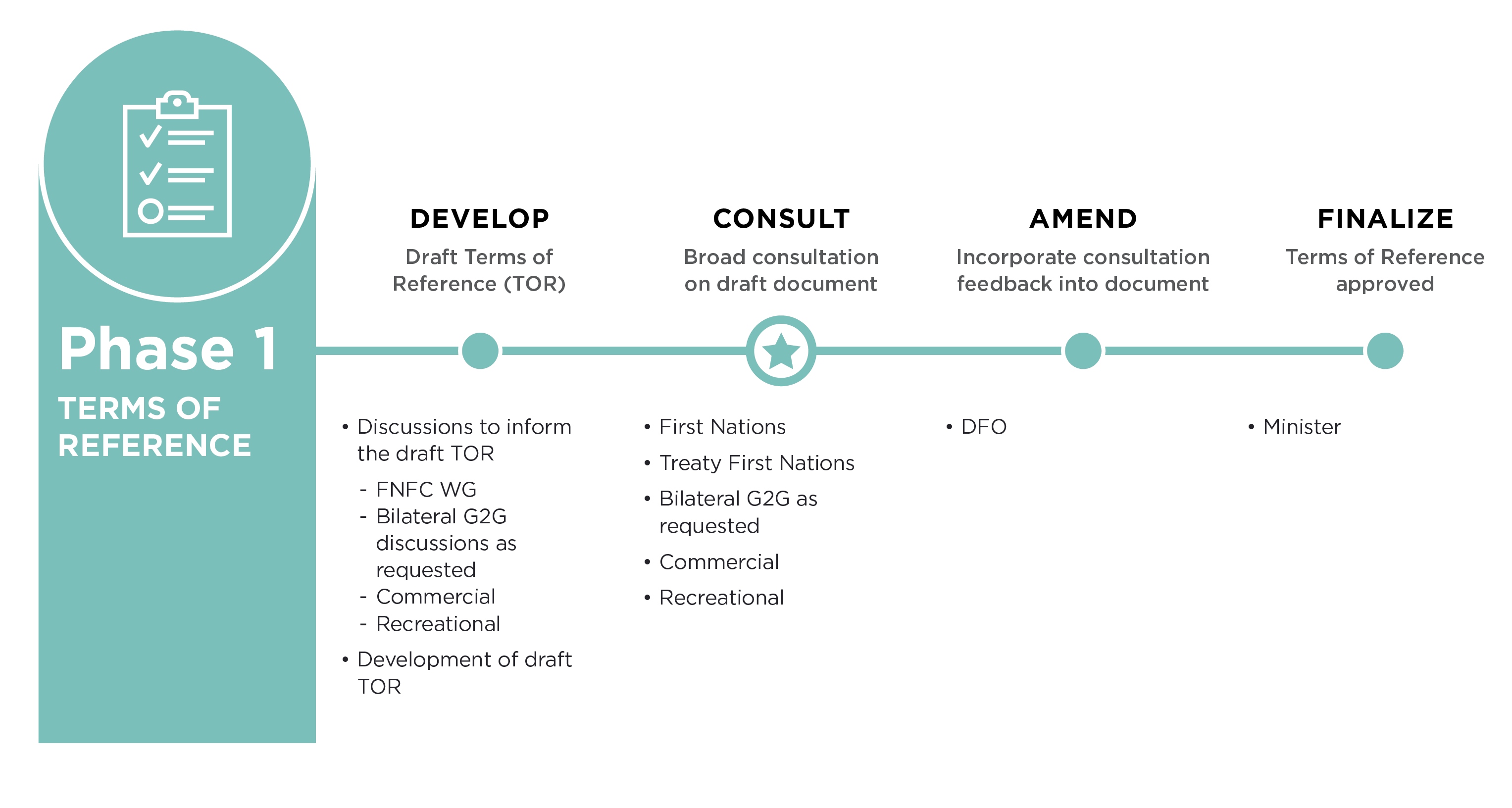 Diagram: Phase 1 - Terms of Reference