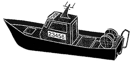 illustration of fishing vessel