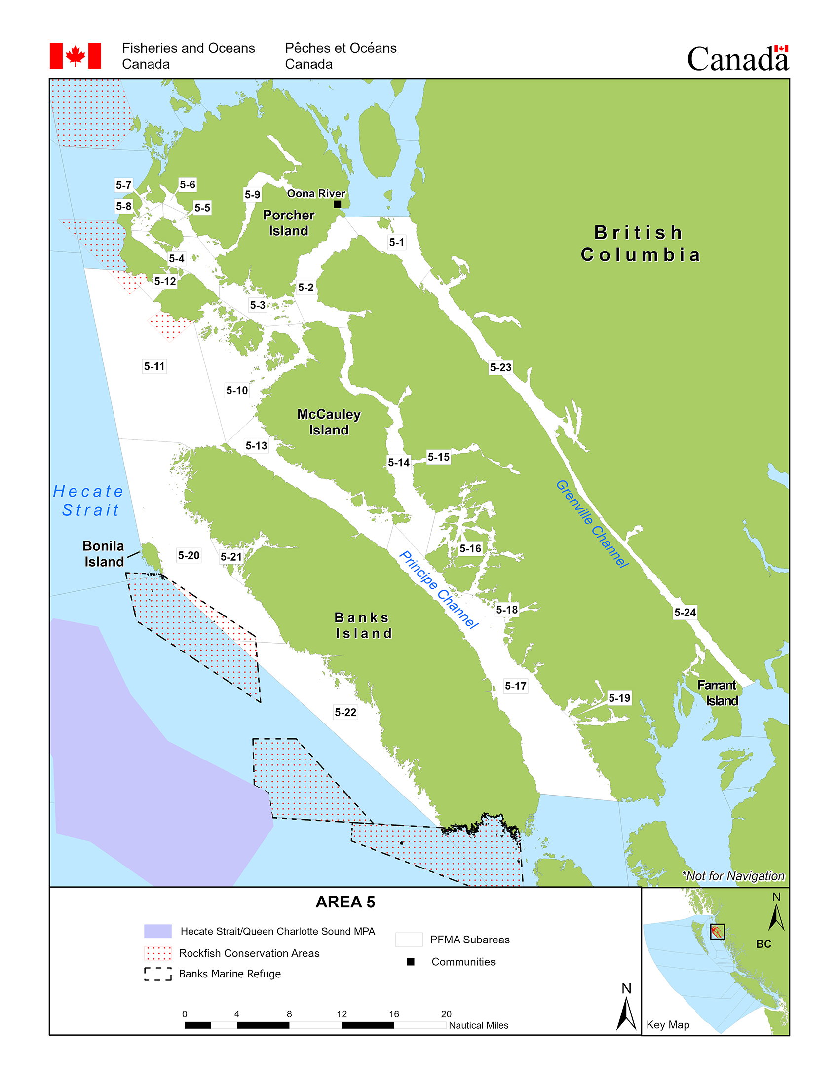 Map: Management Area 5