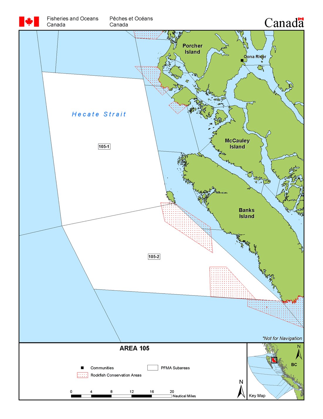 Map: Management Area 105