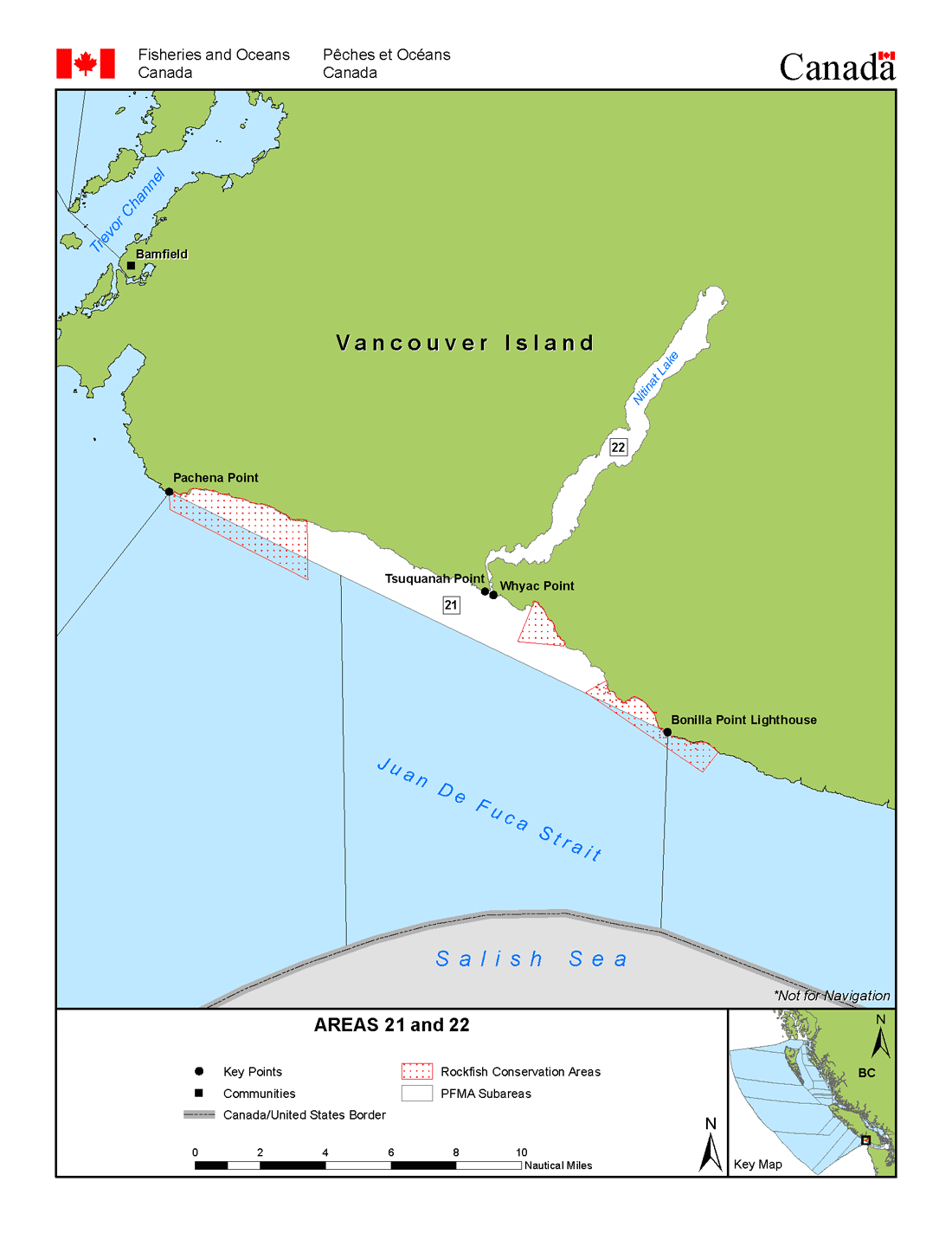 Management Areas 21 and 22