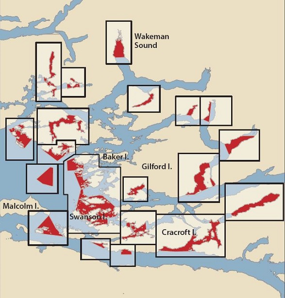 Map: Rockfish conservation areas - Area 12