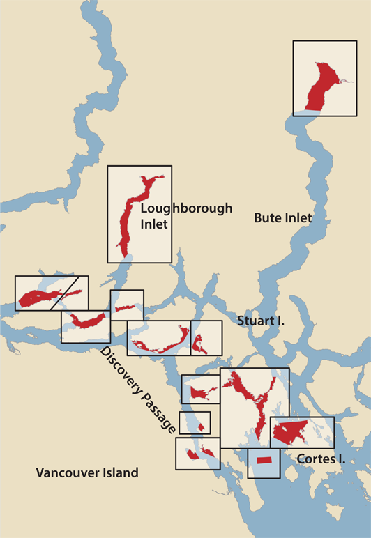 Map: Rockfish conservation areas - Area 13