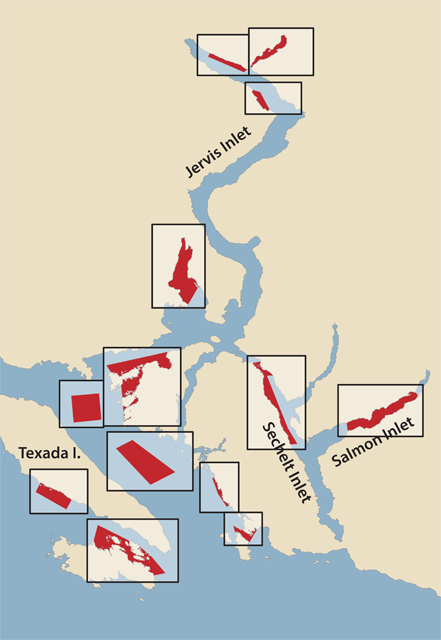 Map: Rockfish conservation areas - Area 16