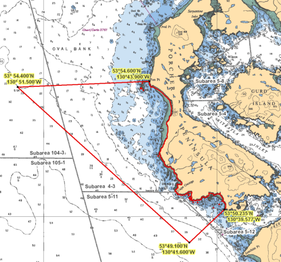 Map - Porcher Peninsula