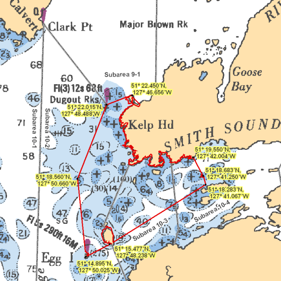 Map - Smith Sound
