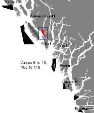 RCA inset map Frederick Island