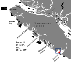 Carte - Groupe des îles Broken