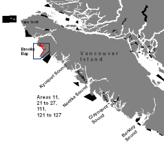 RCA inset map Brooks Bay
