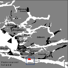 RCA inset map West Cracroft Island - Boat Bay