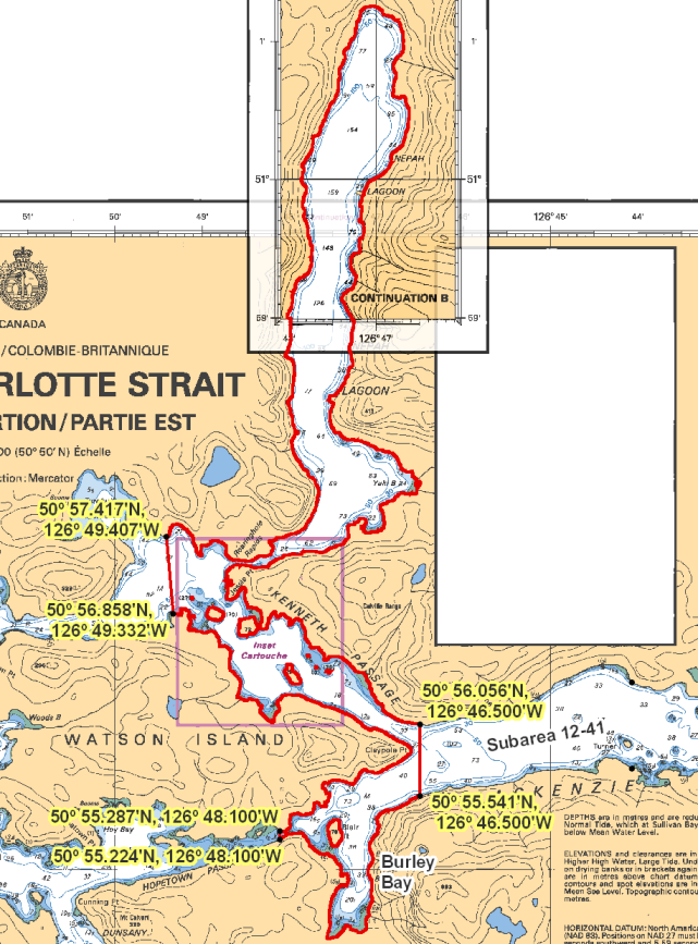 Map - Burley Bay