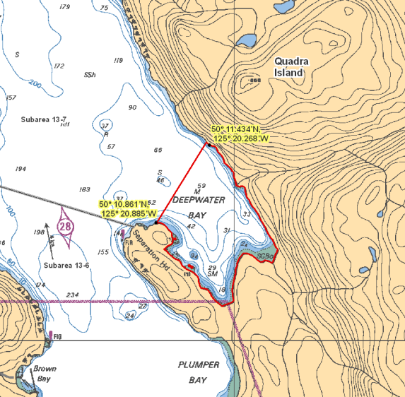 Map - Deepwater Bay