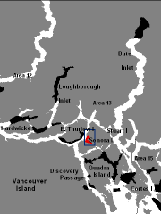 RCA inset map Thurston Bay