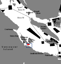 RCA inset map Chrome Island