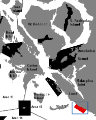 RCA inset map Dinner Rock