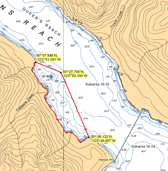Map - Queens Reach West