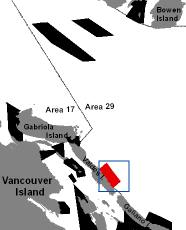 RCA inset map Valdes Island East