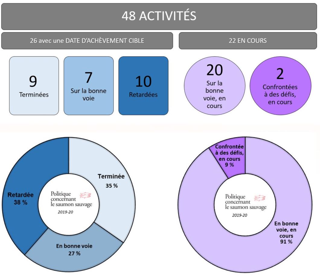 graph showing 48 activities