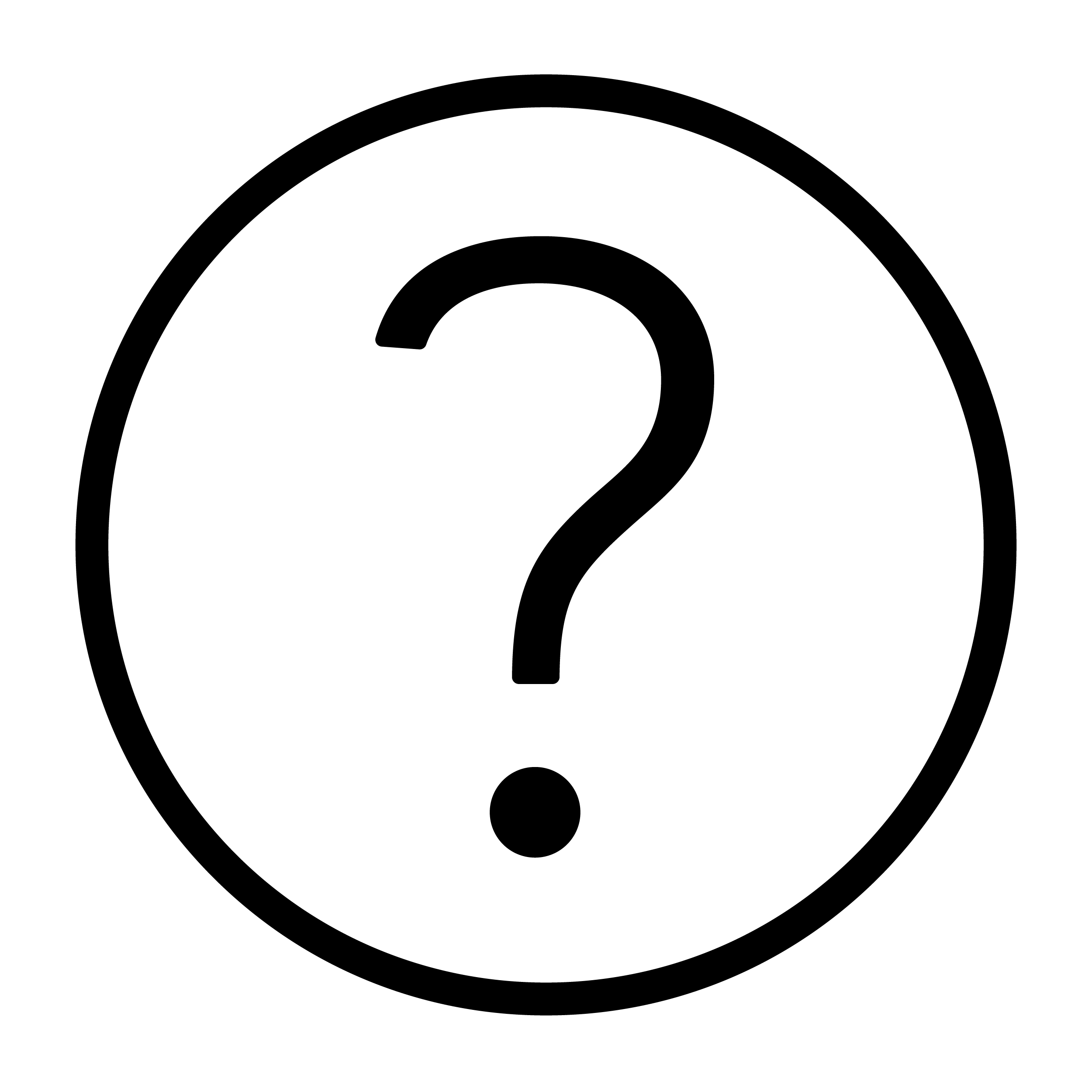 bouton du guide d'utilisation : un point d'interrogation